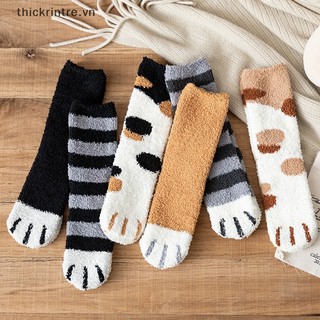 THI Tất Đáng Yêu Cho Nữ Làm Dày Cashmere Giữa Ống Tất Ngọt Ngào Bé Gái Mềm Mại Ấm Áp Ngoài Sàn Mặc Tất VN