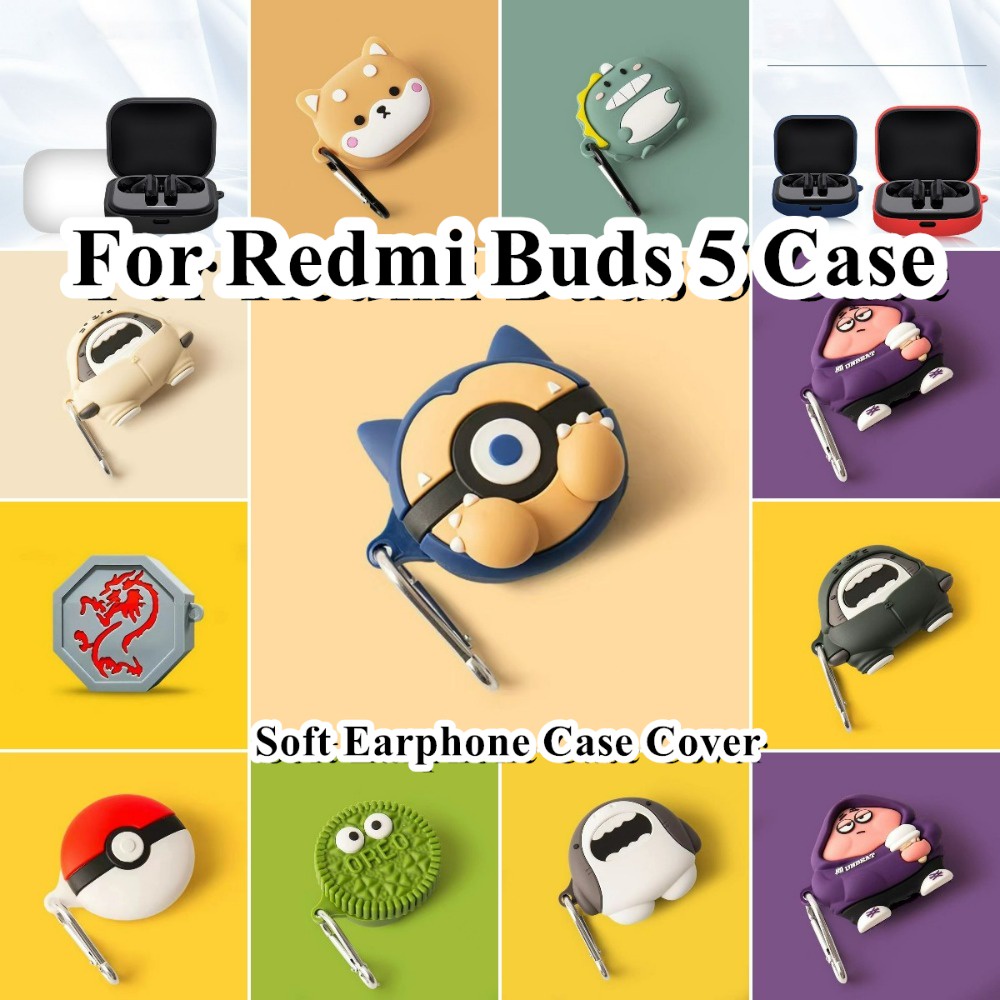 [Ngôi sao tương lai] Dành cho Ốp lưng Redmi Buds 5 Phim hoạt hình đổi mới Vỏ tai nghe silicon mềm