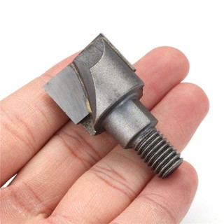 CLEARLINE CNC Đáy Làm Sạch Router Bit, 16-30mm 10mm Shank Khóa Cửa Gỗ Khe Cắt, Thép Vonfram Vít Chủ Đề Chế Biến Gỗ Phay Dụng Cụ