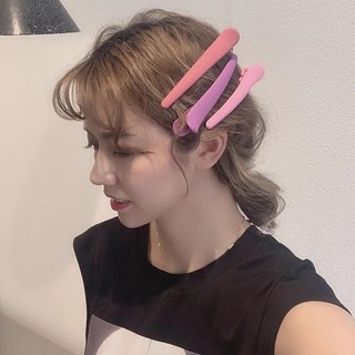 Kẹp Tóc Mỏ Vịt Bằng Nhựa Cỡ Lớn Thời Trang Cho Nữ