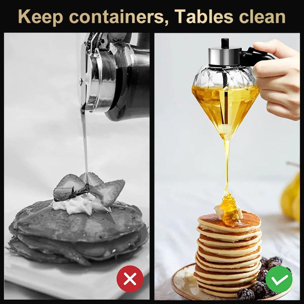 Bình đựng dầu, mật ong, giấm thủy tinh 200ml đa năng