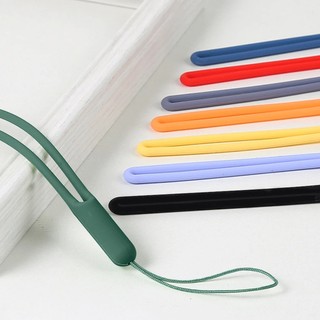 Kẹo Nhiều Màu Sắc Dây Đeo Điện Thoại Cổ Tay Dây Buộc Tay Silicon Quyến Rũ Dây Dễ Thương Phím Di Động Treo Dây Móc Khóa Keycord
