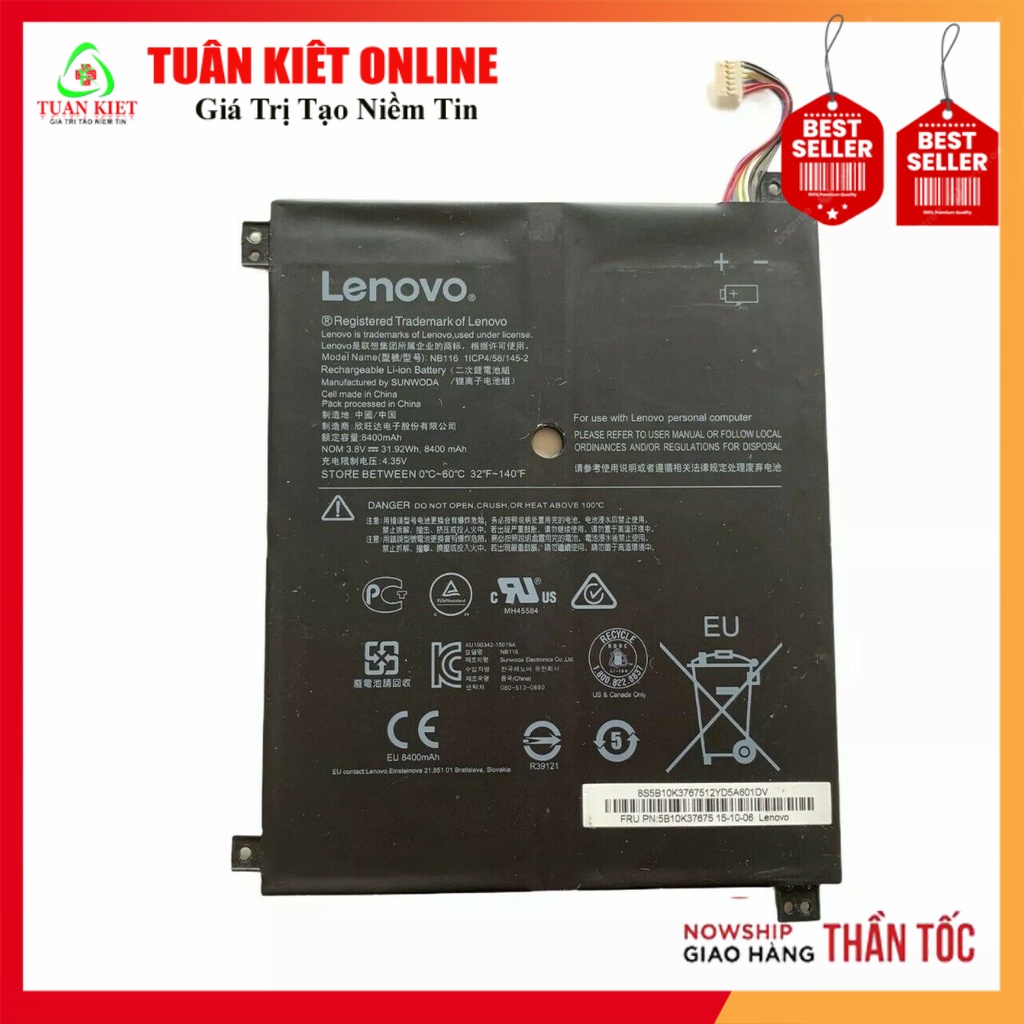 Caricatore 5v 4a Lenovo Alimentatore Per Lenovo IdeaPad 100S-11IBY - 20W, 5V, 4A, Con Cavo UK, Garanzia 1 Anno Caricabatterie Lenovo 100S-11IBY 20W 5V 4A UK 3 Pin - Foto 7