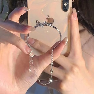 Vòng Tay Hai Lớp Bằng Hợp Kim Hình Bướm Thời Trang Dành Cho Nữ Vòng Tay Hai Lớp Hình Bướm Bằng Hợp Kim Thời Trang Cho Nữ