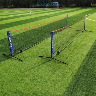 Mon Lưới Tập Đánh Cầu Lông / tennis 4m 5m 6m Có Thể Gấp Gọn Tiện Dụng