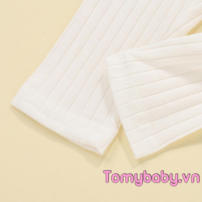 Quần Legging Lưng Thun Màu Trơn Đơn Giản Thời Trang Xuân Thu Cho Bé