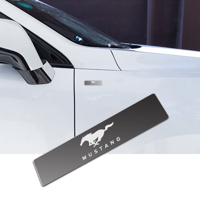 Bộ 4 Miếng Dán Logo 3D Bằng Kim Loại Trang Trí Xe Hơi Ranger Ecosport Focus 5d Kuga Fiesta T6 T7 T8 Territory Everest Ka Fusion
