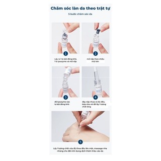 BỘ SERUM BỘT ĐÔNG KHÔ DƯỠNG DA MẶT LOẠI BỎ MỤN VẾT THÂM MỤN VẾT NHĂN TRÊN DA. TÁI TẠO LÀN DA TRẺ ĐẸP
