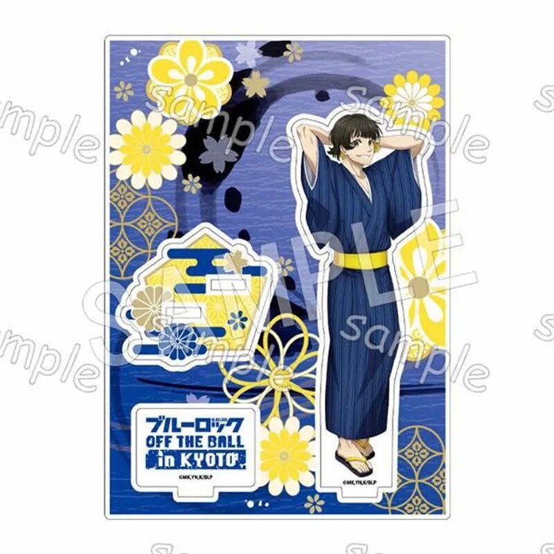 Mô hình Standee Anime Blue Lock Seishiro Nagi luv Acrylic Figure Chigiri Hyoma Phụ kiện trang trí để bàn góc học tập