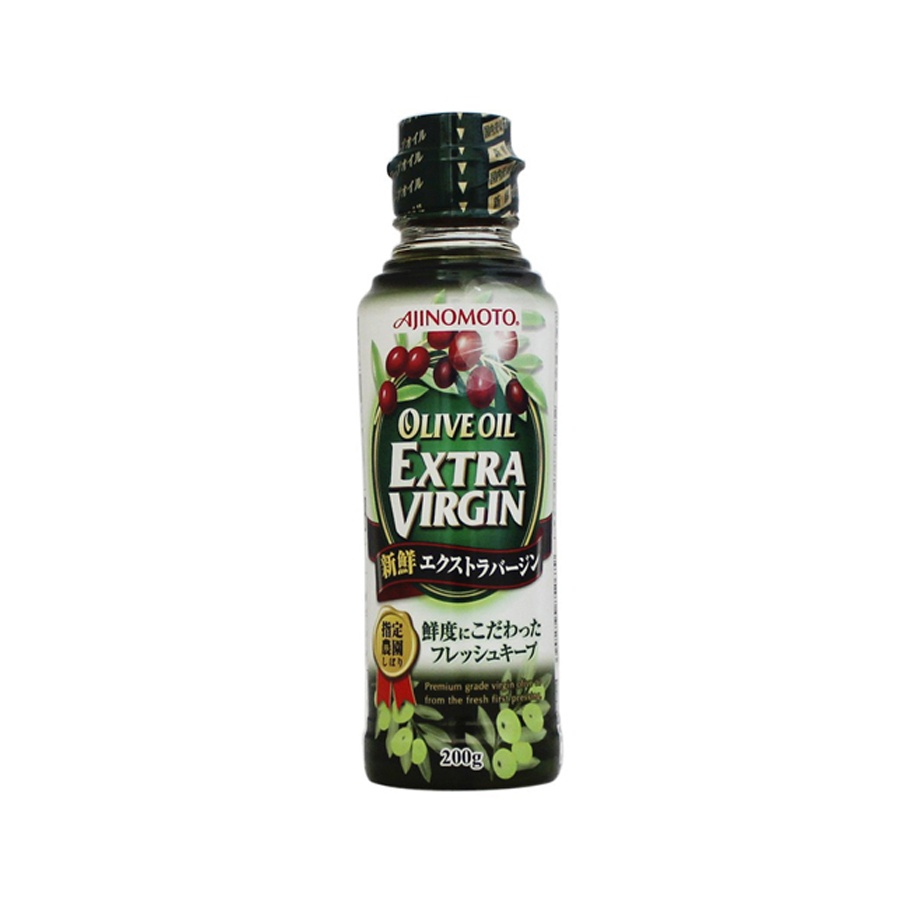 (200ml) Dầu Olive Ajinomoto Extra Virgin Nhật Bản - Dầu Ăn Dặm Cho Bé TiBong Store Tốt Cho Tim Mạch Và Trí Não
