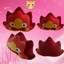 Búp Bê Nhồi Bông Calcifer Trang Trí Nhà Cửa / Quà Tặng Sinh Nhật / Lễ Tình Nhân Năm Mới 30*24cm