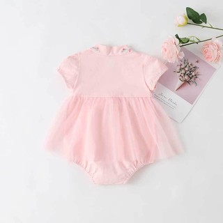 Áo Liền Quần Bằng Cotton Phong Cách Trung Hoa Mừng Năm Mới Cho Bé