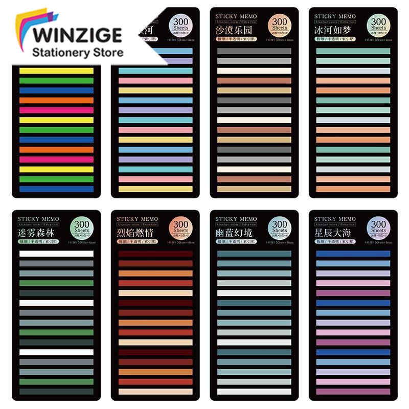 Winzige 300 tờ Giấy note đánh dấu trang giấy ghi chú mini highlight ...