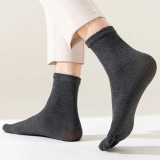 Sfse - Vớ Cotton Năm Ngón Thấm Hút Mồ Hôi Thoáng Khí - Dành Cho Nam Và Nữ - Thể Thao Chạy Bộ - Ống Trung Bình
