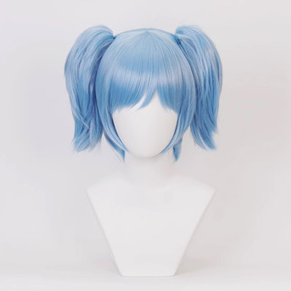 Đầu Shiota Nagisa PS2 Sally màu xanh, tóc giả cosplay anime chịu nhiệt, phù hợp Halloween và party