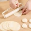Cc Tiết kiệm nỗ lực Cán Cán ổn định Con lăn Pizza Hình chữ T Cán Pin Lý tưởng cho thợ làm bánh tại nhà và đầu bếp chuyên nghiệp