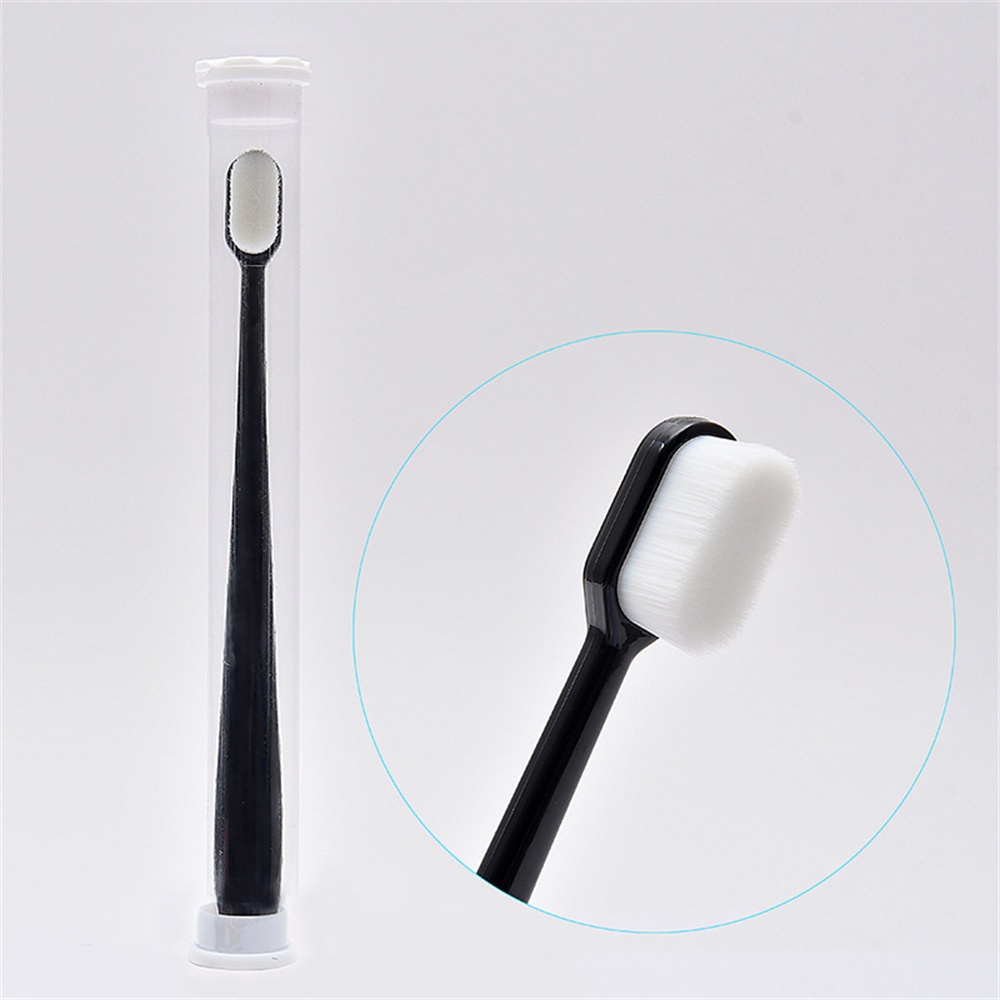 Ảnh Bàn chải đánh răng ANNIES lông nano siêu mềm làm sạch sâu chăm sóc răng miệng nhỏ gọn khi du lịch 3