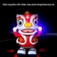 Đồ Chơi Chú Bé Lân nhảy múa có nhạc và đèn Led, Đèn Lồng Hình Con Lân quà tặng trung thu cho bé