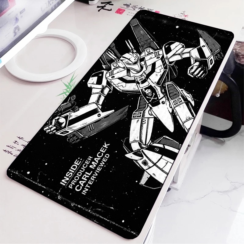 Robotech Chơi Game Chuột Miếng Lót Anime Mousepad Game Thủ Pc Phụ Kiện Bàn Làm Việc Bảo Vệ Bàn Phím Thảm Lớn Mở Rộng Mause Miếng Lót Xxl
