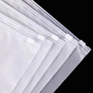 Bộ 5 Túi zip lụa mờ đựng quần áo, mỹ phẩm, giày dép, vớ du lịch / Túi bảo quản quần áo vật dụng - SUNNY DAY
