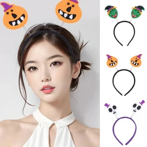 XGB Gothic Cánh Đầu Lâu Hình Băng Đô Trẻ Em Halloween Cosplay Đảng Tóc Vòng