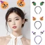 XGB Gothic Cánh Đầu Lâu Hình Băng Đô Trẻ Em Halloween Cosplay Đảng Tóc Vòng