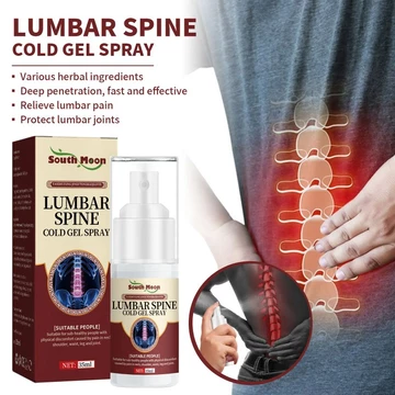Xịt giảm đau cột sống thắt lưng và thạch cao giảm đau thảo dược Tác dụng nhanh Làm dịu cơ thể Điều trị đau khớp đầu gối