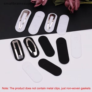 Smallbrainssuper Set 100 Kẹp Tóc Hình Chữ Nhật Bằng Vải Không Dệt Tiện Dụng