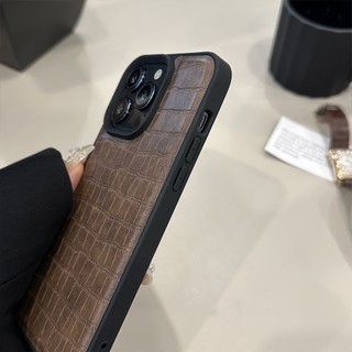 Ốp Điện Thoại Mềm Họa Tiết Da Cá Sấu Cho iphone 15 15pro max 13 mini 14 14pro 14max 12 11 pro max ix xr se2 plus