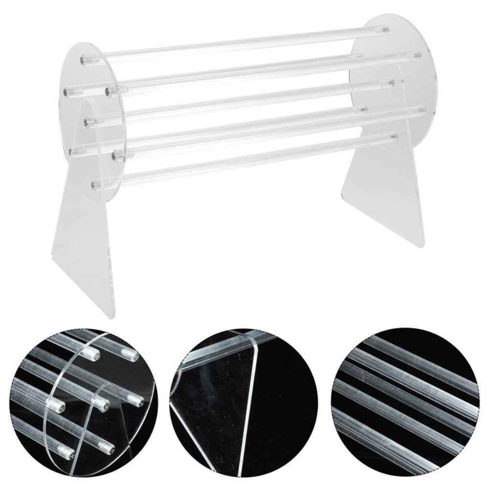 [Vận chuyển nhanh] Giá đỡ kẹp móng vuốt SIMPLEAID, Giá đỡ kẹp móng vuốt xoay 360 độ trong suốt, Giá đỡ trưng bày chân tóc Acrylic