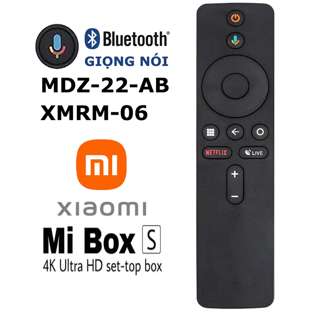 Điều Khiển TV Xiaomi Mi box S MDZ-22-AB XMRM-06 - Remote Xiaomi Mi Box ...
