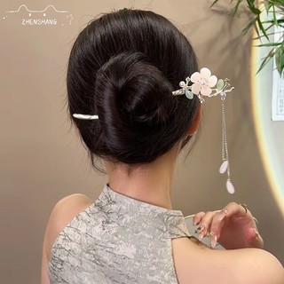 Trâm Cài Tóc Hình Hoa Trà Phụ Kiện Tóc Cho Nữ