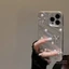 Iphone Ốp Điện Thoại Dẻo Họa Tiết Trái Tim & Ngọc Trai Cho Iphonex 15 14 13 12 11 pro max x xr xs max 7 8 6 6s plus se2020