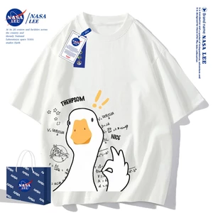 🔥Hàng có sẵn🔥Nasa Áo Thun cotton Tay Ngắn Dáng Rộng Thời Trang Mùa Hè 2026 Cho Nam