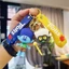 SQ3 hoạt hình dễ thương Trolls móc khóa Nhánh anh túc Kim cương nhỏ DJ Suki túi mặt dây chuyền vòng chìa khóa QS3