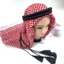 JVSUB 1 Cái Dây Mũ, Quần Áo Dây Hồi Giáo, Man Saudi Dubai Đen Sa Mạc Phụ Kiện Egal Shemagh Khăn Cho Người Lớn Trẻ Em