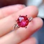 ♥ Hàng Mới Về Mới Nhẫn tourmaline Đính Đá Nhiều Màu Sắc