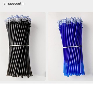 Set 100 Ruột Bút Mực gel Ngòi 0.5mm Có Thể Xóa Được Màu Đen / Xanh Dương