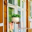 Chậu Trồng Cây Treo Hình Mặt Xích Đu Bằng Nhựa Resin Trang Trí Trong Nhà / Ngoài Trời