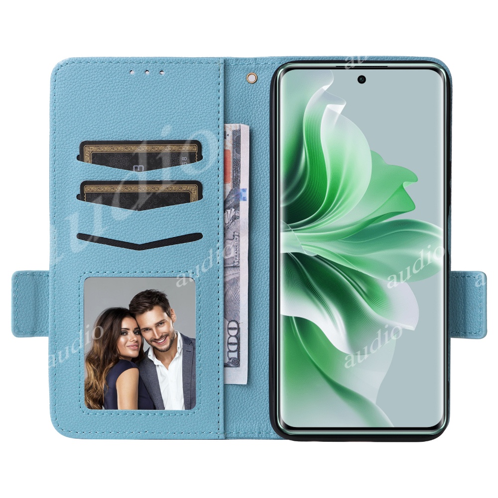 Dành Cho Oppo Reno 12 11 Pro 12Pro 11Pro 5G 2024 Vỏ Lật Giá Đỡ Điện Thoại Đứng Dành Cho Oppo Reno12 Reno11 Pro Reno12Pro Reno11Pro 5G Ốp Lưng Thẻ Ví Da PU Ốp Lưng