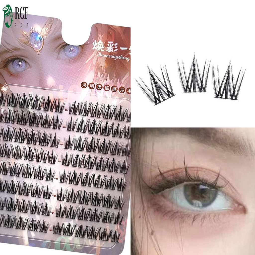 Cụm mi tự nhiên màu đen C Curl Wispy Lash Extension