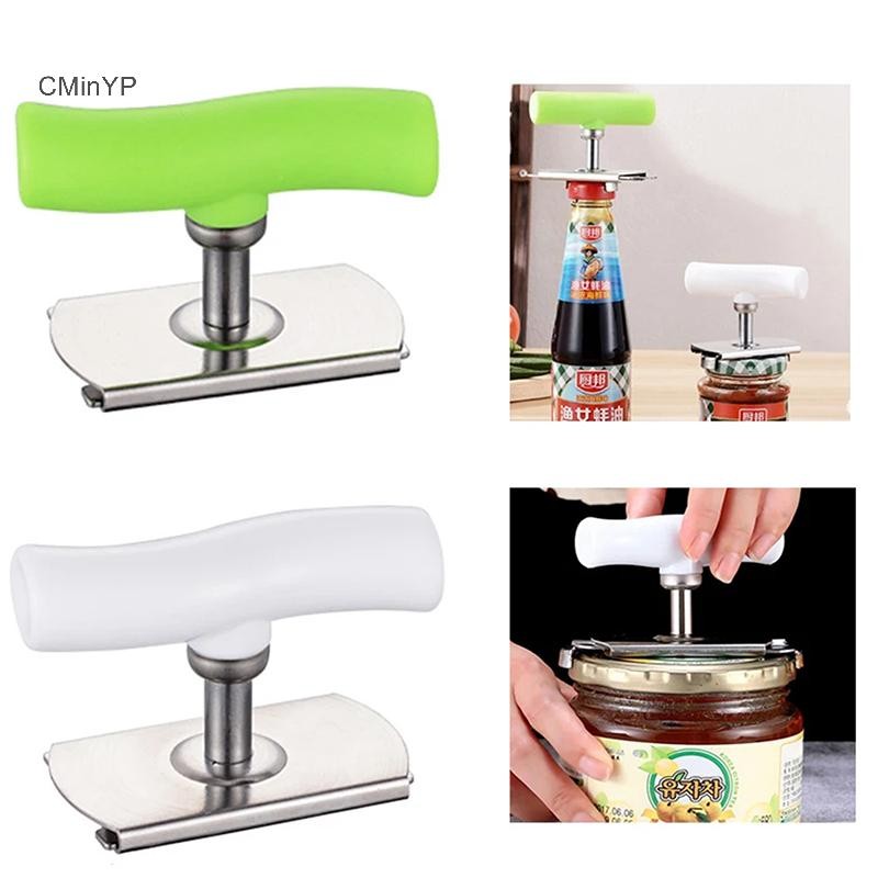 Cyp Có Thể Điều Chỉnh Thép Không Gỉ Dụng Cụ Mở Hộp Chống Trơn Trượt Đa Năng Bằng Tay Dụng Cụ Mở Chai Nhà Tiện Ích Phụ Kiện Vinh Quang