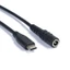 Niki Type C USB sang DC5521 5 5x2 1mm Bộ chuyển đổi đầu nối nữ để sạc thiết bị 5V