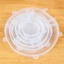 Bộ 6 Miếng Silicone Bọc Thực Phẩm Cao Cấp - Nắp đậy màng Silicon bảo quản thức ăn Dày Dặn Độ Co Giãn Tốt