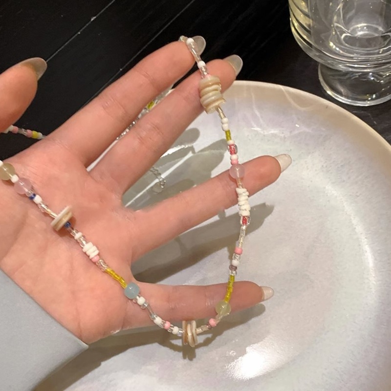 Coo Vòng Cổ choker Hạt Nhiều Màu Sắc Chất Liệu resin Thích Hợp Mặc Hàng Ngày