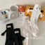 YB1 Y2K cặp đôi đầy màu sắc nắm tay tất nam châm búp bê lập thể cotton dễ thương nắm tay tất tay BY
