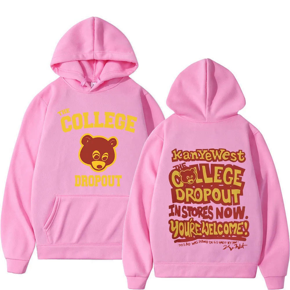 Kanye west Áo hoodie Sweatshirt Có Mũ Trùm Đầu In Hình album Nhạc Hai Mặt Phong Cách hip hop Đường Phố Giản Dị Dành Cho Nam Và Nữ