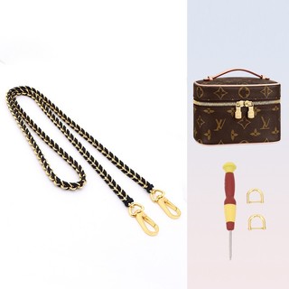 Dây da đeo vai mỏng, dây đeo chéo nano cho túi xách, phụ kiện sửa đổi mở rộng, dùng cho túi mỹ phẩm L&V