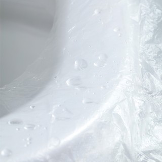 [Bịch 50 cái] Miếng lót bồn cầu dùng một lần, giấy lót toilet công cộng tự hủy - SUNND