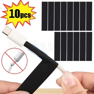 Bộ 10 Cuộn Băng Keo Nylon Tự Dính Dùng Để Sửa Chữa Dây Cáp Sạc / Dây Cáp Tai Nghe Chống Đứt Gãy